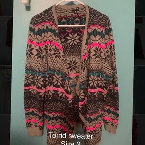 Torrid Cardigan Sweater